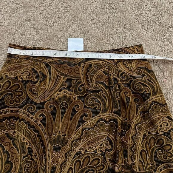 Jones New York Petites 100% Silk Skirt - Size 4P - Picture 7 of 10